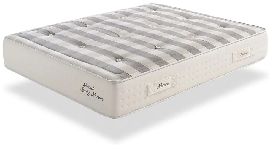 Saltea mediu-fermă cu arcuri termoregulatoare 140x200 cm Grand Spring Nature – Moonia