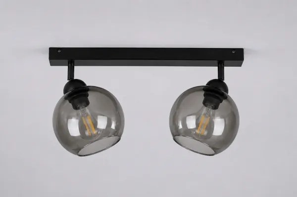 Spot UNO 2xE27/60W/230V negru
