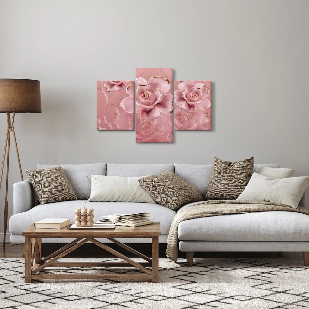 Tablou - Decor floral (90x60 cm)