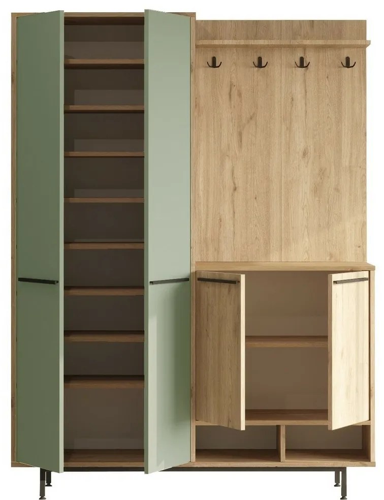 Set de hol Osy Green and Oak