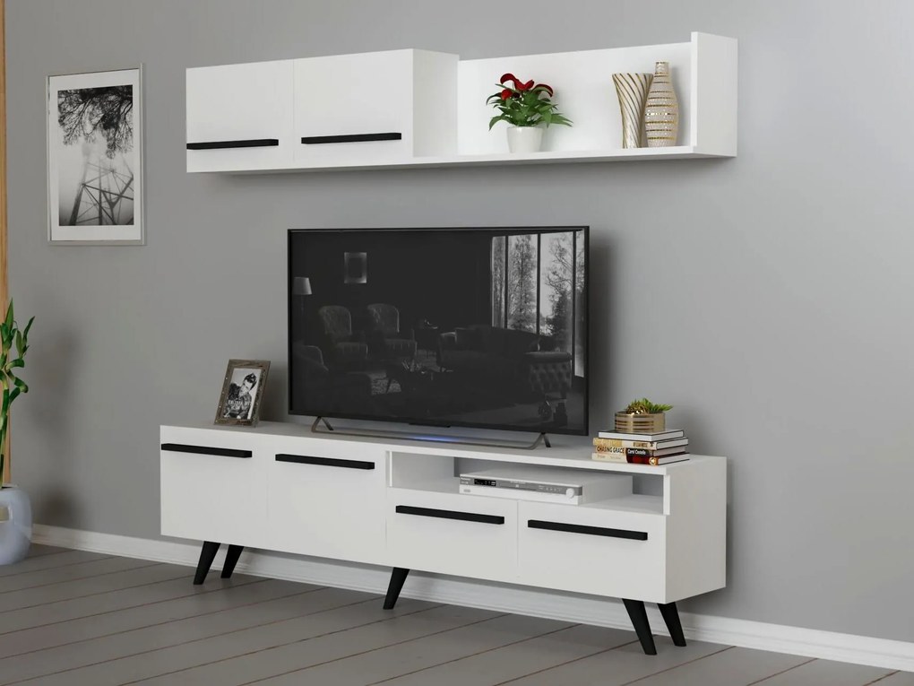 Mobilier living Valobe 3 (alb) . 1095670