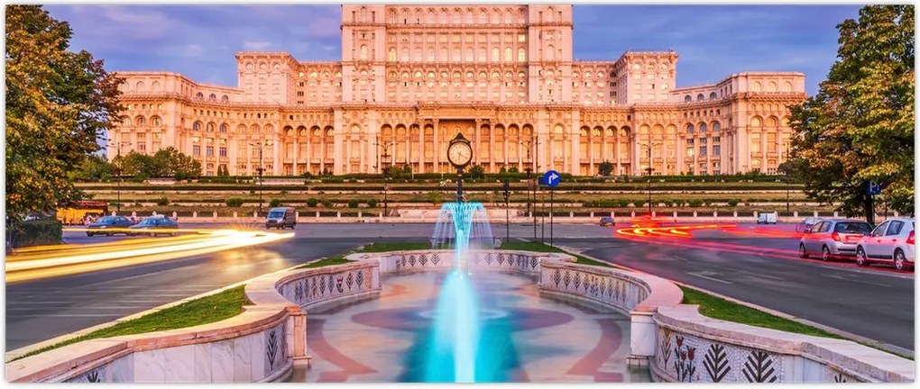 Tablou - București, România (120x50 cm)