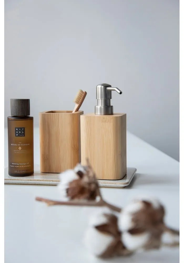 Dozator din bambus pentru săpun Wenko