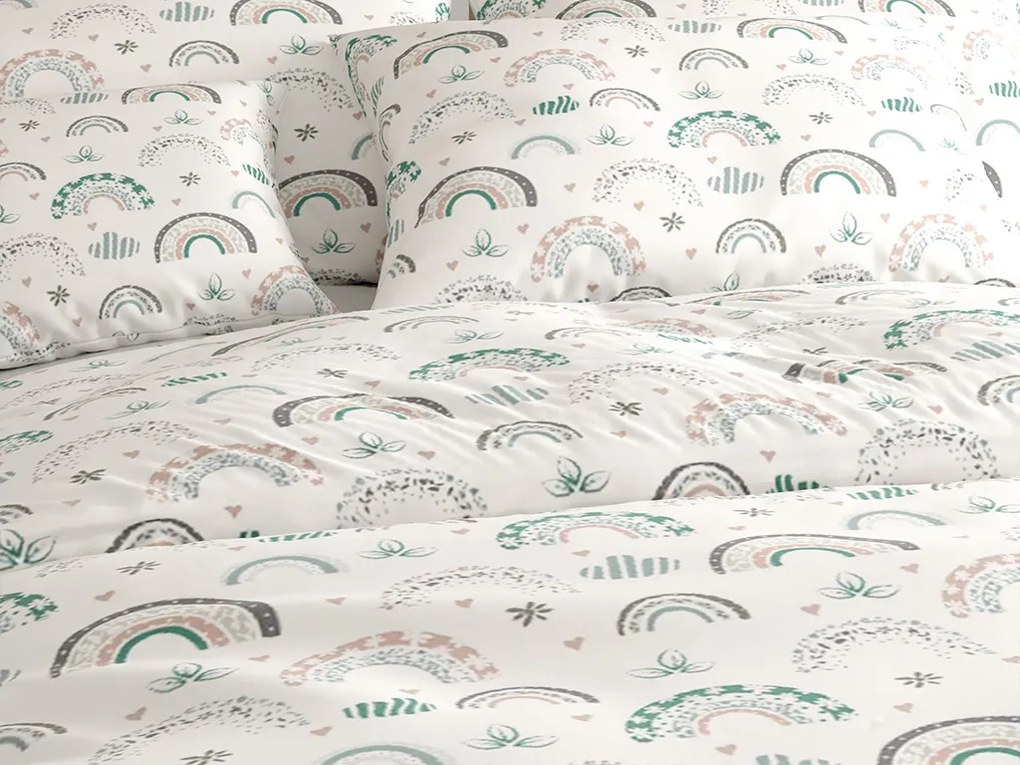 Lenjerie de pat din bumbac Renforcé RAINUBI albă Dimensiune lenjerie de pat: 70 x 90 cm | 140 x 200 cm
