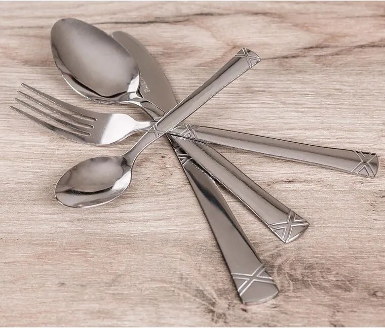 VETRO-PLUS Set tacâmuri inox APETIT DESTINI, 24 piese