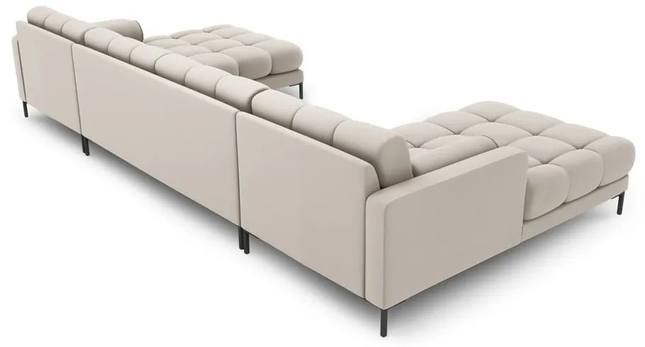 Colțar bej (în formă de "U") Bali – Cosmopolitan Design