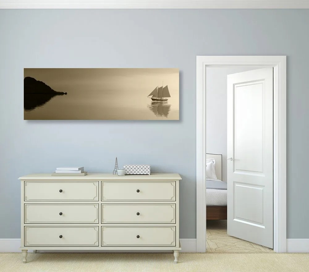 Tablou velier în design sepia