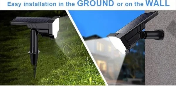 Lampă solară LED Viking, 1 W, 3,7 V, IP65, 6000 K, 2200 mAh