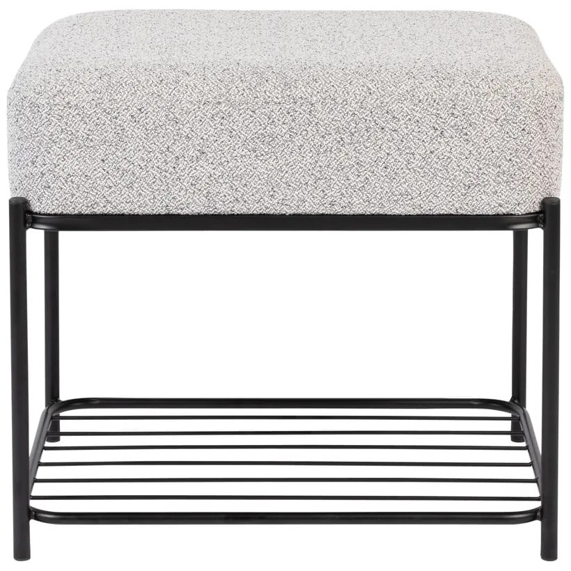 Taburet gri deschis Milou – White Label