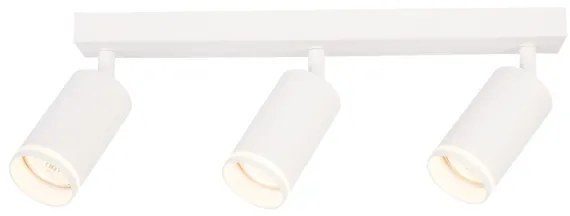 Spot aplicat PIPE 3xGU10/10W/230V, alb