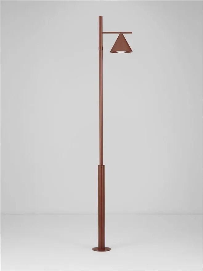 Stalp de exterior IP65 ORIX corten H-220cm