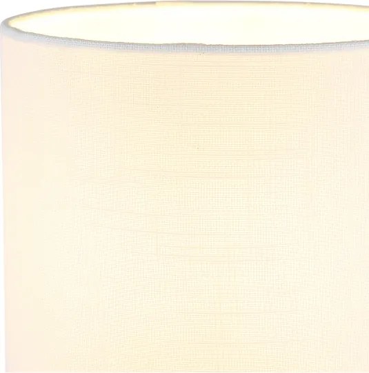 Globo 21440W - Lampă de masă BENSON 1xE27/40W/230V albă