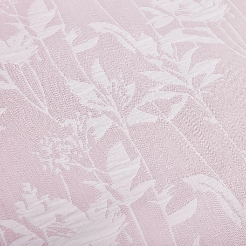 Lenjerie de pat din jacard Alabama roz, 140 x 200cm, 70 x 90 cm