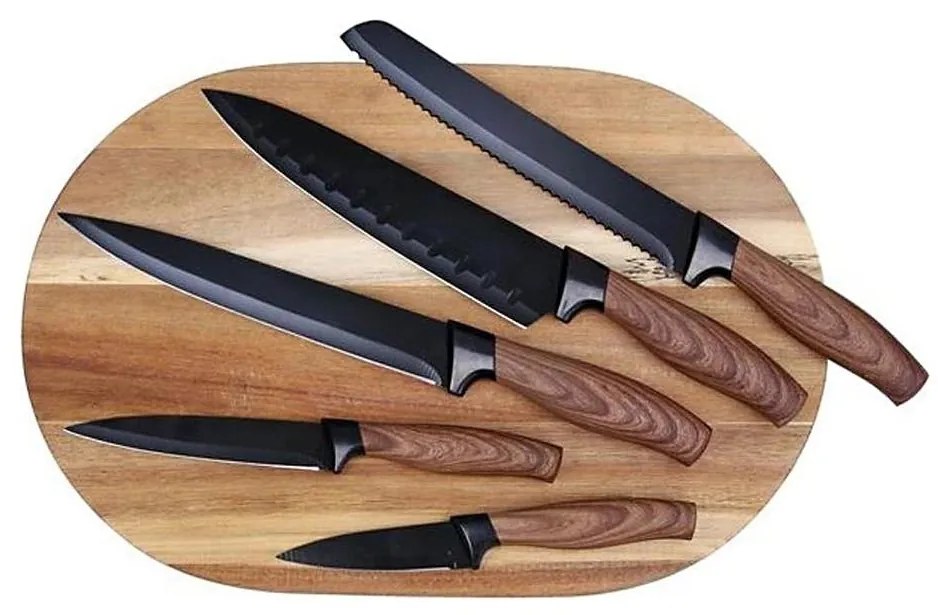 Set de cuțite de bucătărie PROVENCE EXCLUSIVE, 5 piese