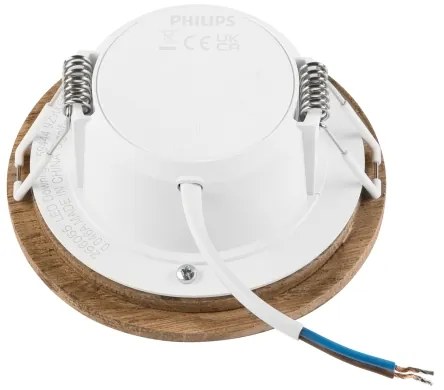 LED Spot WOODY 5,5W 230V 4000K nucă, Ø 10 cm