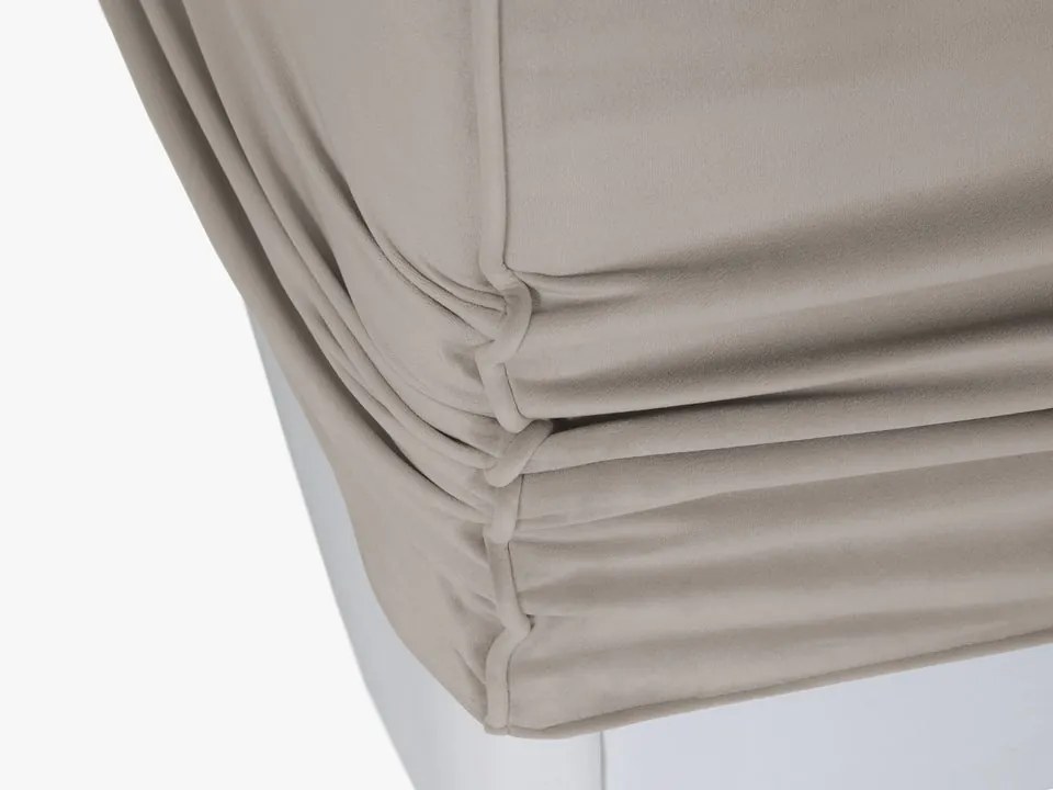 Canapea Boho catifea cu husa detasabila L223 cm