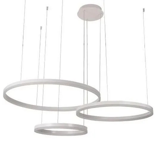 Lustră LED dimabilă pe cablu LED/125W/230V 3000-6500K + telecomandă