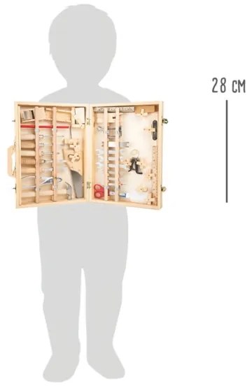Trusă cu unelte din lemn Deluxe Small Foot