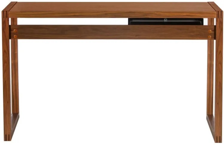 Birou din lemn de nuc WE47 Renfrew, 126 x 55 cm