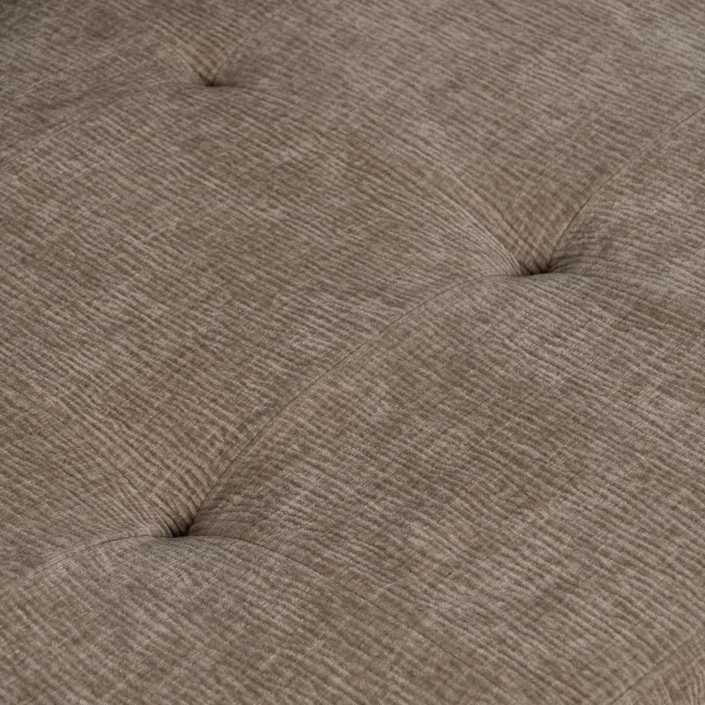 Fotoliu bej extensibil cu tapițerie din chenille – Ixia