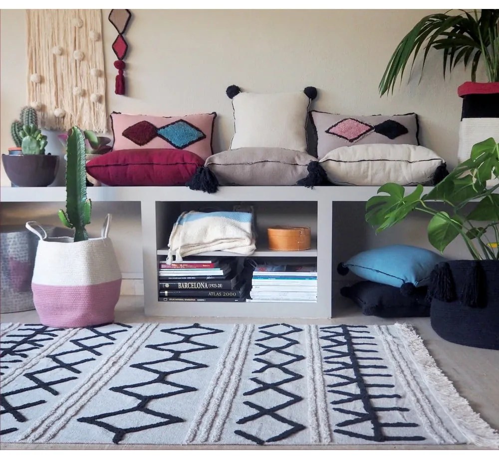 Coș de depozitare din material textil ø 30x35 cm Zoco – Lorena Canals