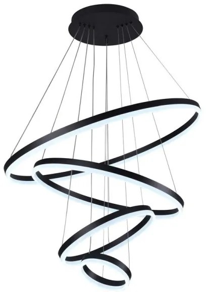 Lustră LED dimabilă pe cablu LED/165W/230V 3000-6500K + telecomandă