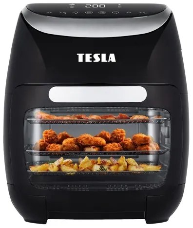 Friteuză cu aer cald digitală multifuncțională TESLA Electronics AirCook 11 l 2000W/230V