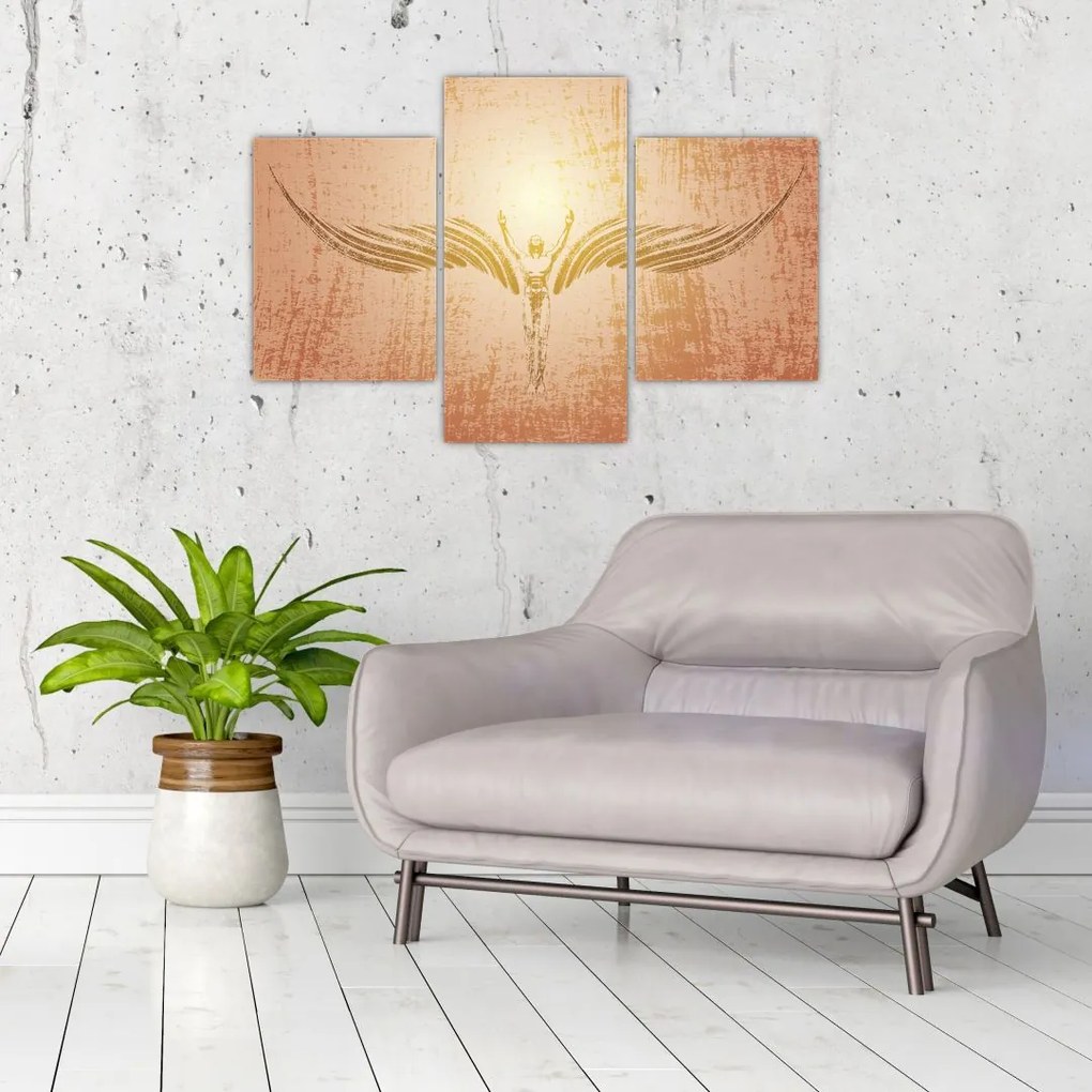 Tablou - Abstracția angelică (90x60 cm)