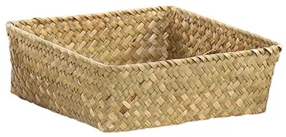 Cos impletit Nisse din fibre naturale 24x8 cm