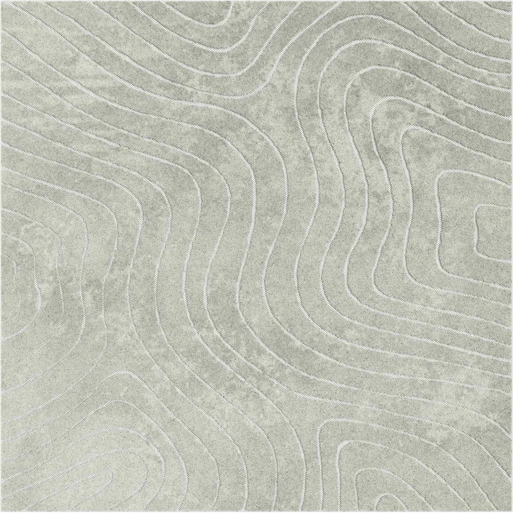 vidaXL Covoare de zonă Pătrat PALMERAS Verde 200 x 200 cm Poliester