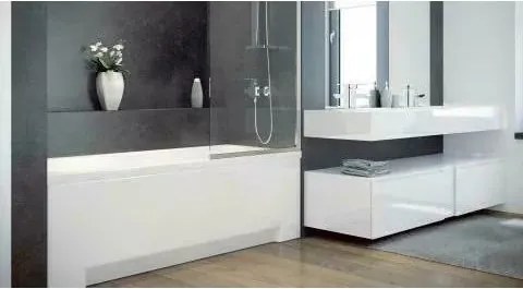 Cada dreptunghiulara Besco Talia 110x70 cm
