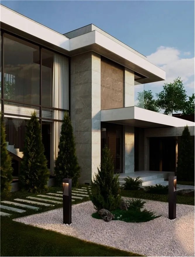 Stalp de exterior pentru terasa sau gradina, MADDI H-60cm