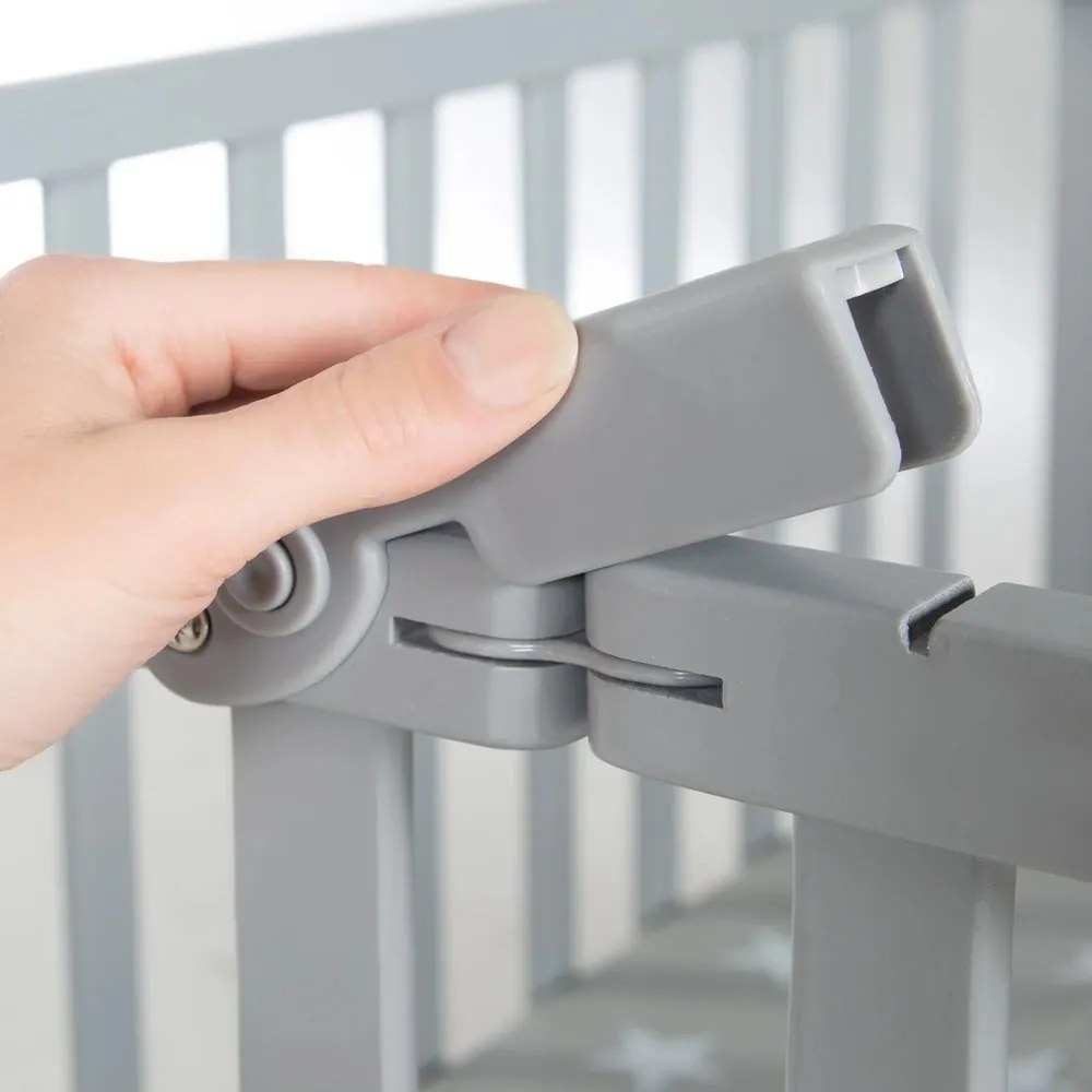 Țarc pentru copii gri 100x75 cm – Roba