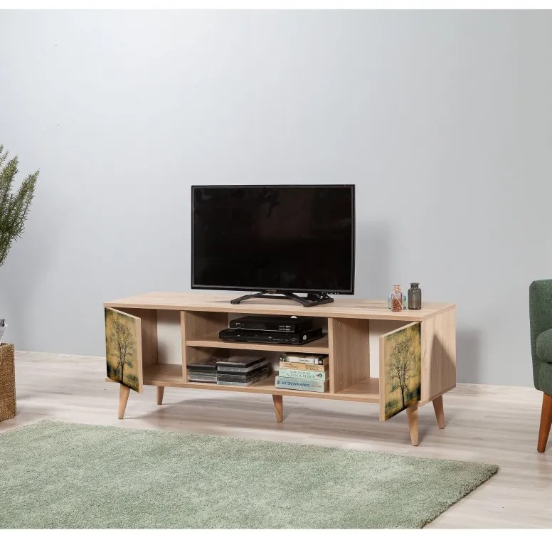 Comoda TV Truva-729 Sonoma Oak