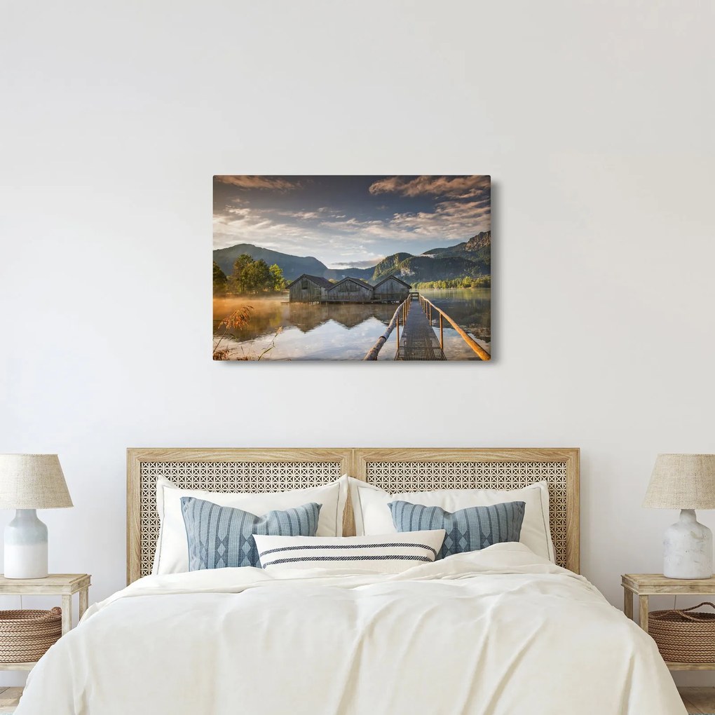 Tablou cu lac (90x60 cm)