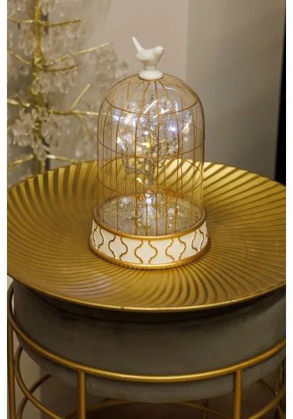 Decorațiune LED de Crăciun 12xLED/3xAAA alb cald