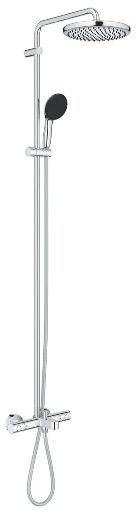 Grohe Vitalio Start System set cada si dus perete cu termostat da crom 26988001