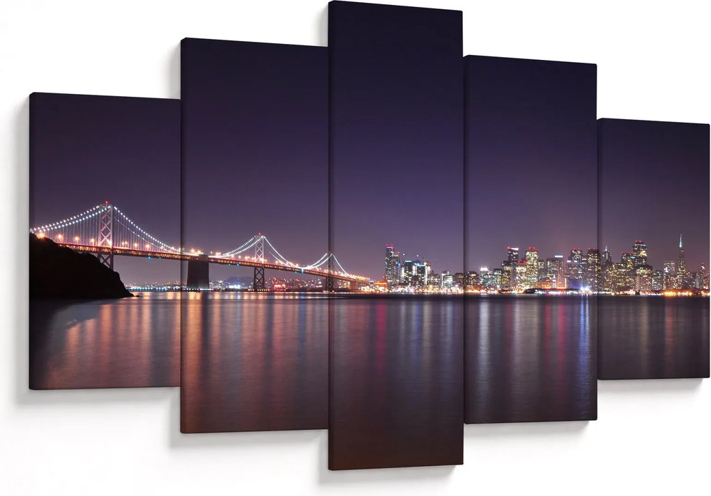 Tablou cu privirea spre San Francisco, California (150x105 cm)