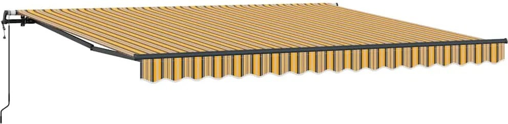 vidaXL Cortina Retractabilă Multicolour 400 × 350 cm