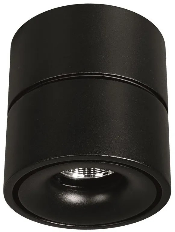 Spot LED directionabil, aplicat tavan/ perete UNIVERSAL negru NVL-72004