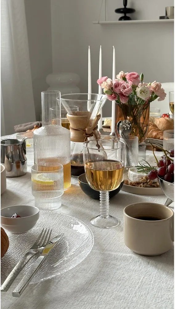 Tacâmuri argintii din oțel inoxidabil 16 buc. Mano – Hübsch