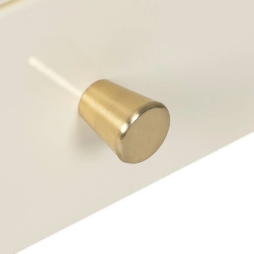 Noptieră crem Nara – Ixia