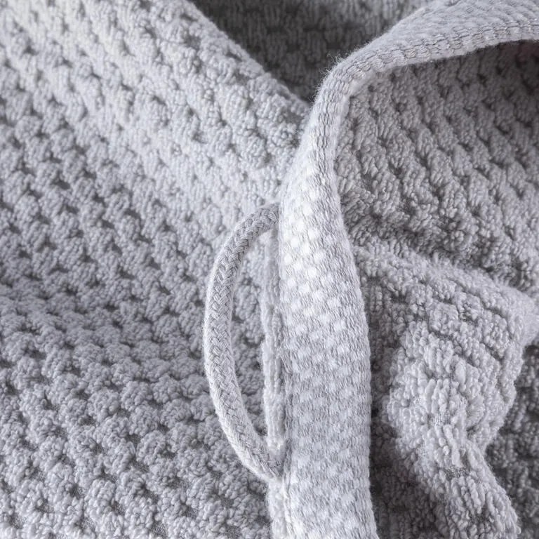 Set de 2 prosoape de baie din frotir MODENA gri 70 x 140 cm