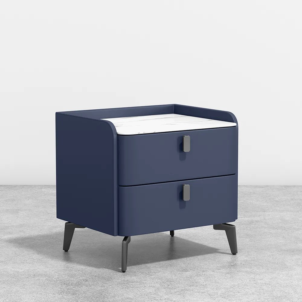 Tumbă modernă pentru dormitor în nuanța de albastru adânc DEPRIMO 41559 - opțiune ideală pentru noptiere elegante și funcționale by Deprimo