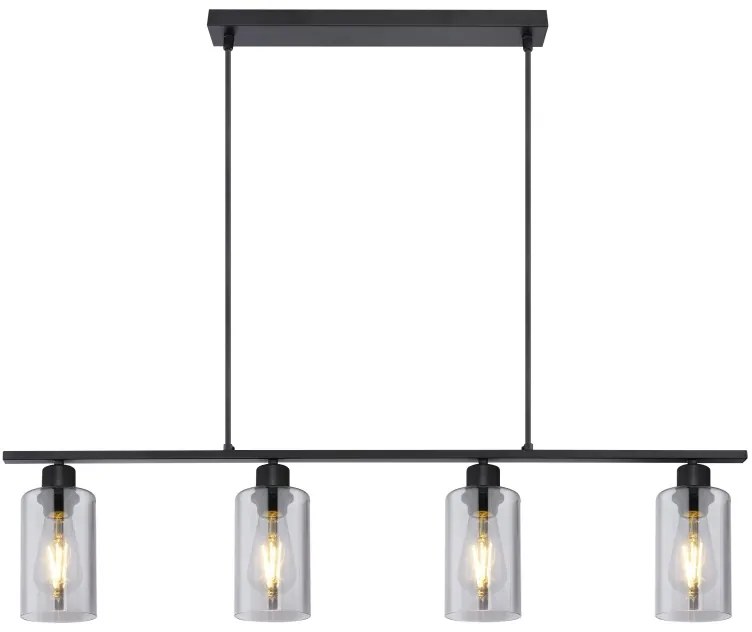 Lustra suspendata design modern HADERA 15465-4H GL