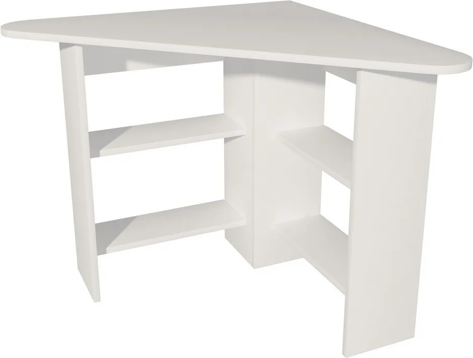 Birou Corner White