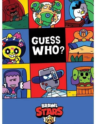 Pătură pentru copii Brawl Stars Guess Who , 110 x140 cm