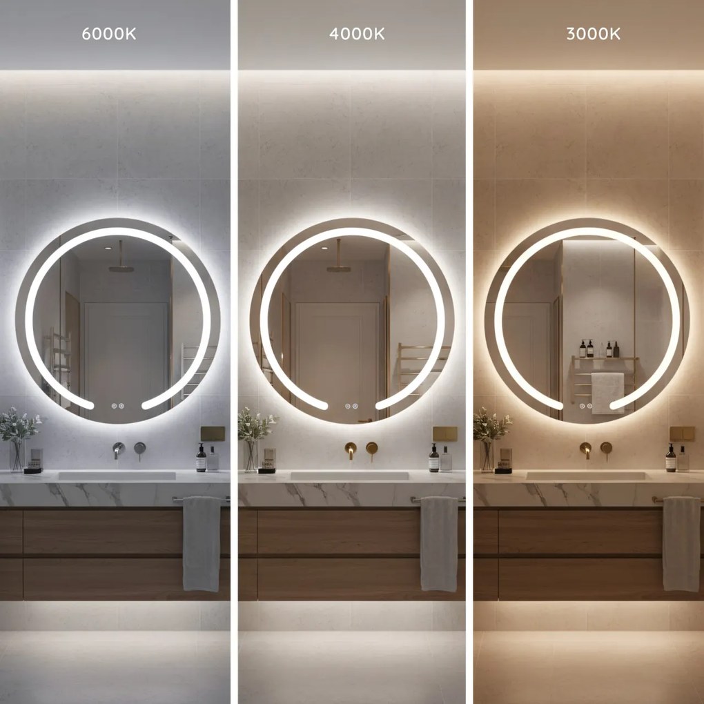 Oglindă LED 90cm Modern