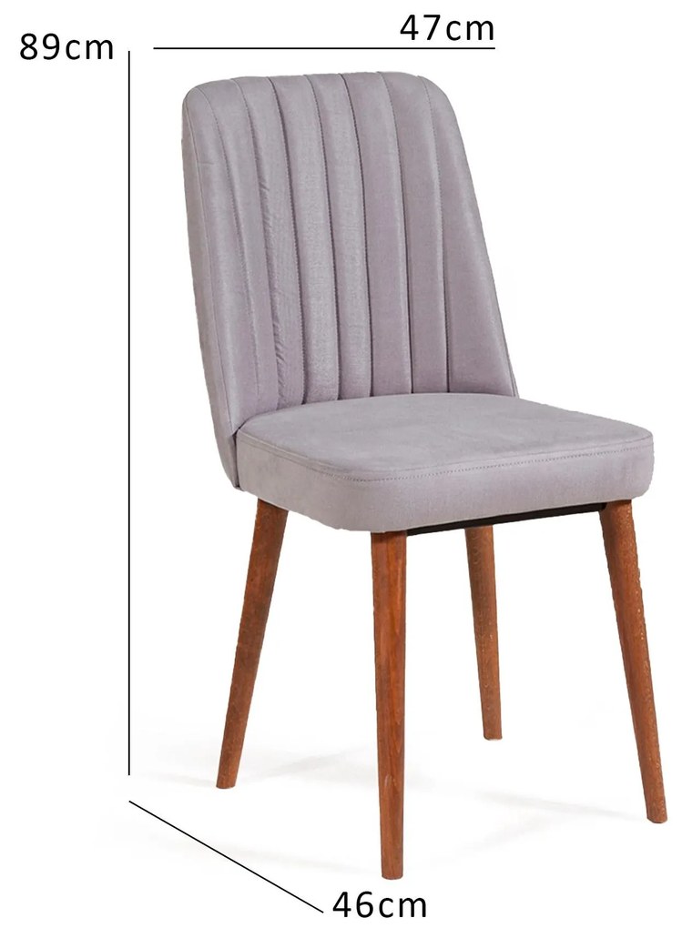 Scaun sufragerie Vlasta 1 (Nuc + soho) . 1093075