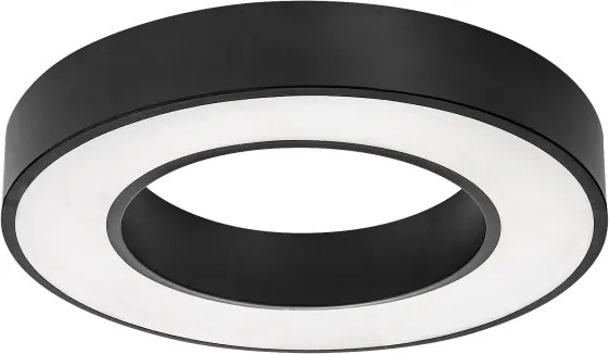 Rabalux 71361-LED Plafonieră CIRANO LED, 45W, 230V, 3000-6500K, Ø60 cm, negru, cu telecomandă